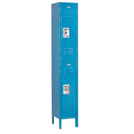 Global Industrial 12 in W, 15 D, 78 in H, Blue 254125BL